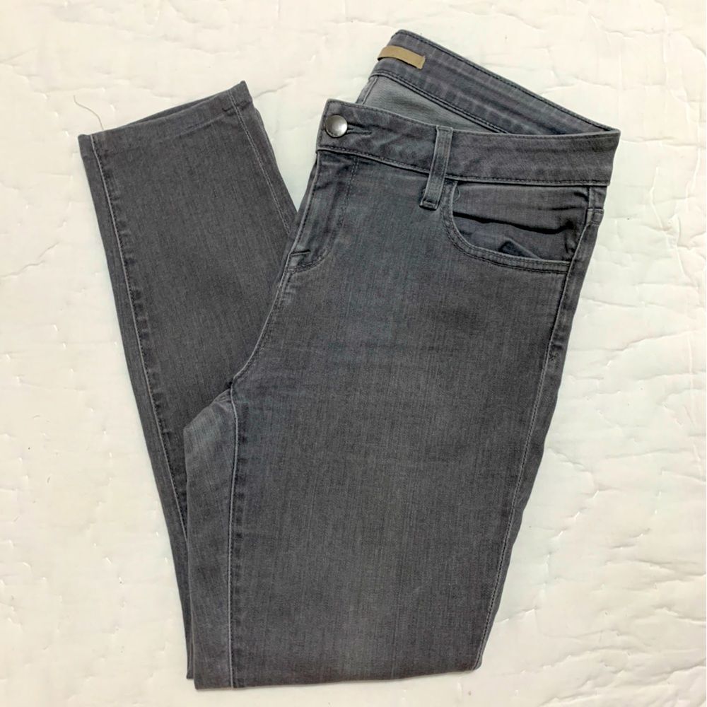 VINCE Wax Cropped Grey Jeans Size 30